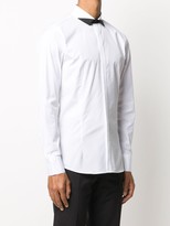 Thumbnail for your product : Neil Barrett Contrast Pointed Collar Tuxedo Shirt