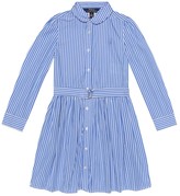 Thumbnail for your product : Polo Ralph Lauren Kids Belted cotton dress