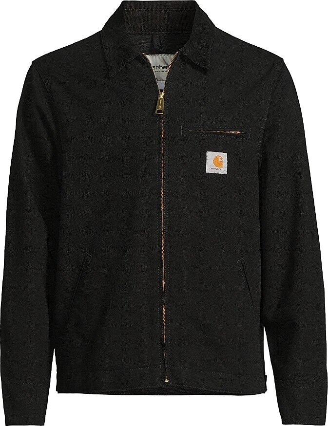 Carhartt Work In Progress Men's OG Detroit Cotton Jacket - Black - Size Small