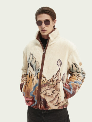 teddyfleece with man