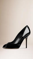 Thumbnail for your product : Burberry Patent Leather Pumps