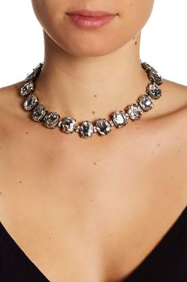 Eye Candy Los Angeles Crystal Detail Bubble Collar Necklace