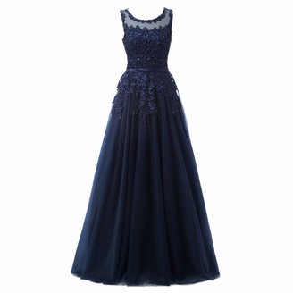 Navy Prom Dress | Shop the world's largest collection of fashion |  ShopStyle UK