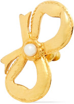 Thumbnail for your product : Simone Rocha Gold-plated Faux Pearl Earrings