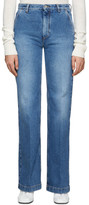 Thumbnail for your product : Loewe Blue Flared Stonewashed Jeans