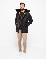 Thumbnail for your product : Alpha Industries Slim Fit N-3B Parka in Black
