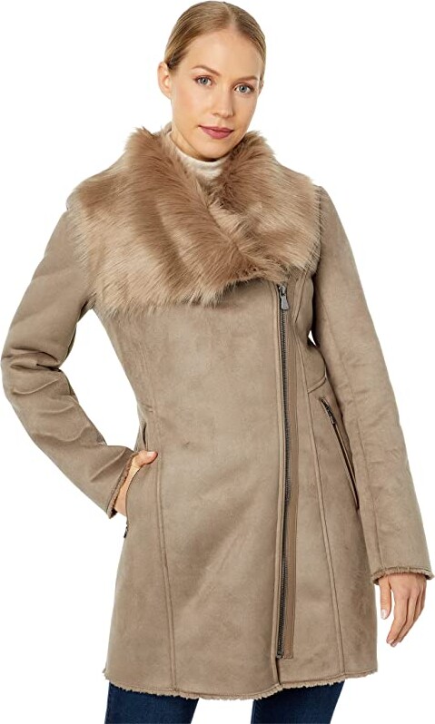 Calvin Klein Women's Fur & Shearling Coats | ShopStyle