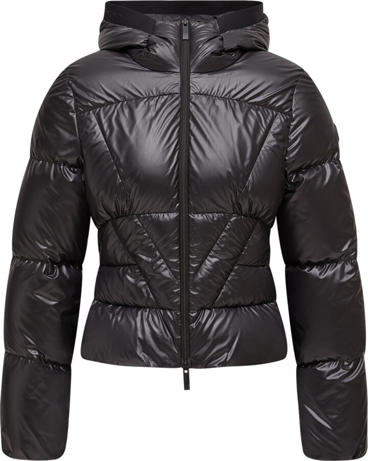 Moncler Collection Moncler Wineck Hooded Geometric-quilted Short Down Jacket, Women,