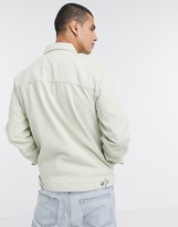 Thumbnail for your product : ASOS DESIGN denim jacket in off white