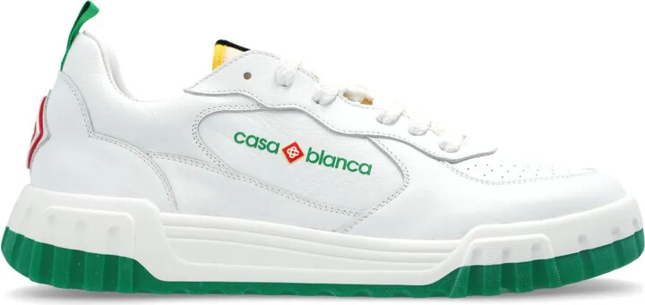 Casablanca Court leather sneakers