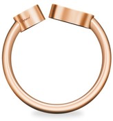 Thumbnail for your product : Chopard Happy Hearts 18K Rose Gold, Diamond & Mother-Of-Pearl Ring