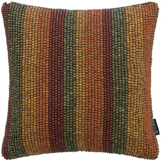 Global Explorer - Beaded Stripe Cushion - 40x40cm - Multicolour
