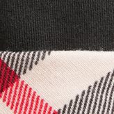 Thumbnail for your product : Burberry Check Detail Cotton Leggings