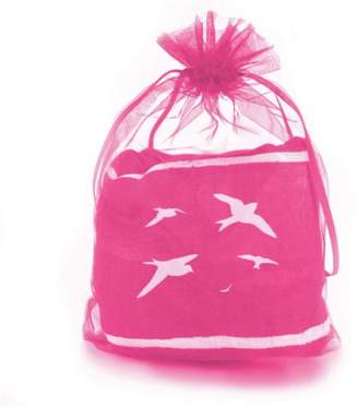 Winky Designs Pink Birds Scarf