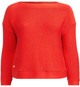Ralph Lauren Ribbed Cotton Boatneck Sweater