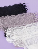 Thumbnail for your product : Gilly Hicks 3 pack lace brief
