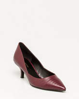 Thumbnail for your product : Le Château Leather Lizard Embossed Pointy Pump