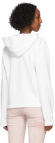 Thumbnail for your product : Raquel Allegra White Crop Hoodie