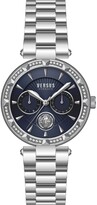 Thumbnail for your product : Versus Versace Versus by Versace Women's Sertie Silver-tone Stainless Steel Bracelet Watch 36mm