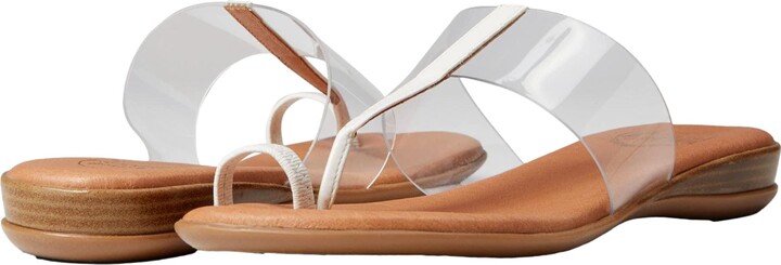 Andre Assous Nailah Clear / White AA2NAL01-963 Women's