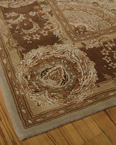 Thumbnail for your product : Horchow Medallion Garden Rug, 9'9" x 13'9"