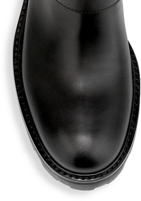 Jimmy Choo Biker II Leather Mid-Calf Boots