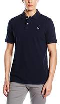Thumbnail for your product : Crew Clothing Men's Classic Pique Short Sleeve Polo Shirt, Blue (Navy)