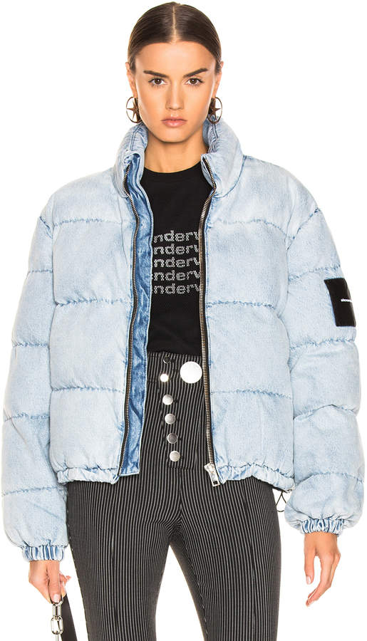 Alexander Wang Puffer Jacket in Bleach | FWRD - ShopStyle