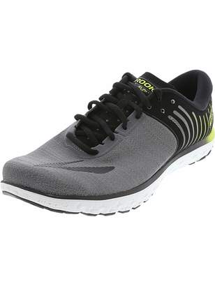 Brooks Men's PureFlow 6 Running Shoe (BRK-110247 1D 3885270 9 078 Black/Ebony/Lime)