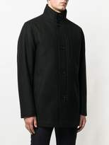 Thumbnail for your product : HUGO BOSS stand up collar coat