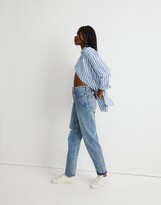 Thumbnail for your product : Madewell The Perfect Vintage Straight Jean in Kingsbury Wash: Knee-Rip Edition