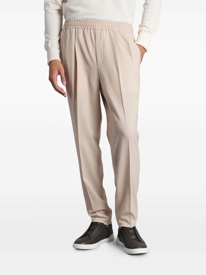 Ermenegildo Zegna Pleated-Front Trousers