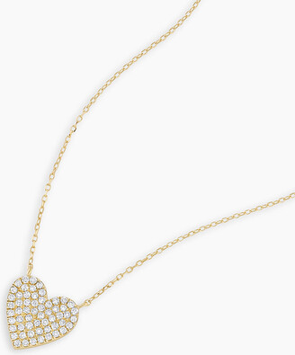 Gorjana Diamond Pavé Heart Necklace