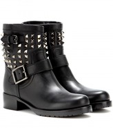 Thumbnail for your product : Valentino Rockstud Noir Leather Boots