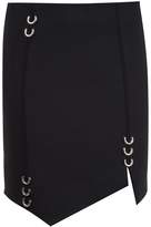 Thumbnail for your product : Thierry Mugler piercing detail asymmetric skirt