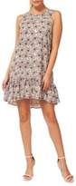 Thumbnail for your product : Dex Floral Ruffle-Trimmed Dress