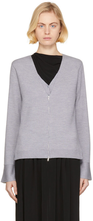 Grey Zip Up Sweater | Shop the world's largest collection of 