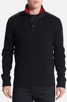 Thumbnail for your product : Swiss Army 566 Victorinox Swiss Army® Classic Fit Stretch Cotton Quarter Zip Sweater (Online Only)