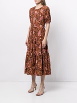 Thumbnail for your product : A.L.C. Floral Print Midi Dress