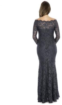 Decode 1.8 Off-Shoulder Lace Long Dress 183916