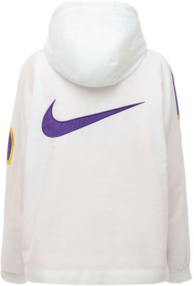 Nike Lakers Nrg Ir Hooded Nylon Jacket