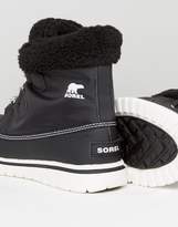Thumbnail for your product : Sorel Cozy Carnival Black Waterproof Flat Boots