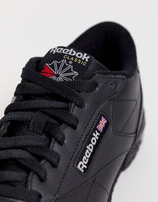Reebok ex-o-fit lo trainers in black