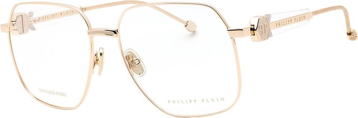 Philipp Plein Women's Vpp126s 57Mm Optical Frames