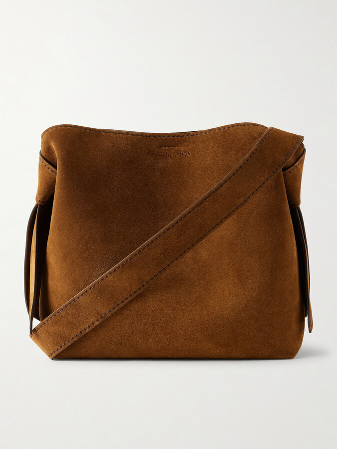 Musubi Suede Shoulder Bag