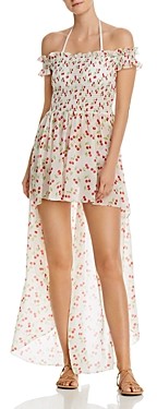 off the shoulder cover up dress