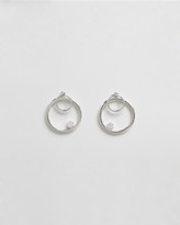 Thumbnail for your product : Jackie Mack Front-Facing Hoop Earrings