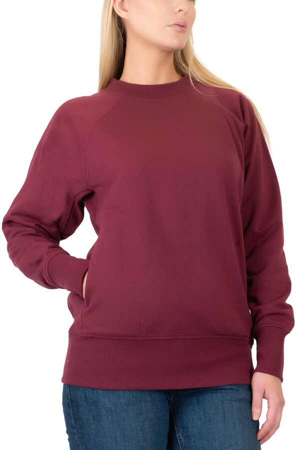 tunic length sweatshirts