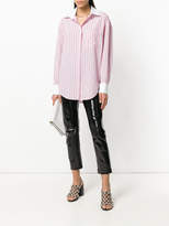 Thumbnail for your product : Alexandre Vauthier striped loose fit shirt