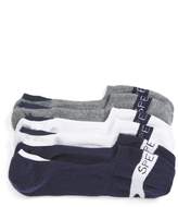 Thumbnail for your product : Sperry Signature Assorted 3-Pack No-Show Socks